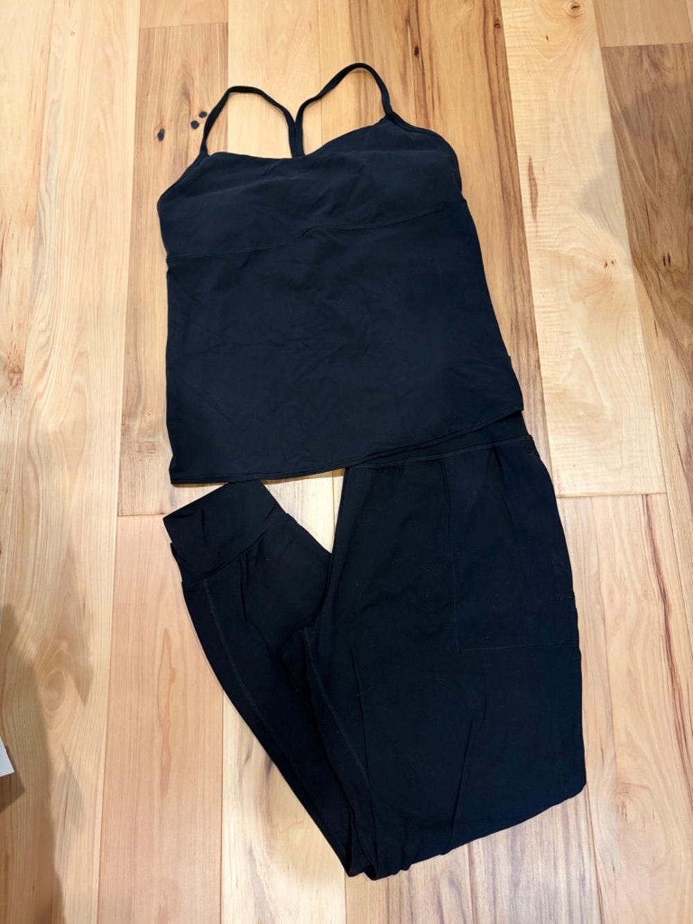 Athleta Pant and Tank Bundle- Classic Black
